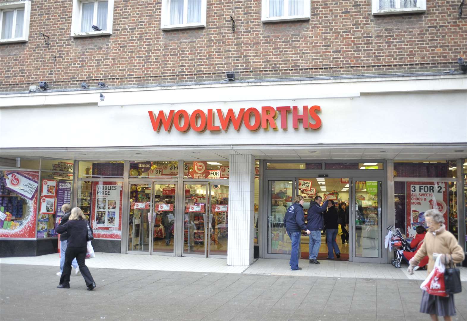 Woolworths in Canterbury before it closed. Picture: Barry Goodwin