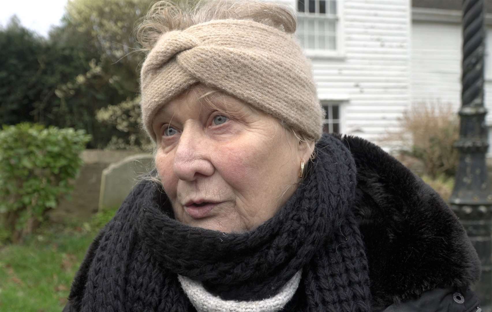 Margaret Murray was among the mourners at the funeral of seven-year-old William Brown