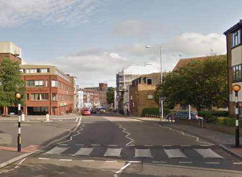The incident is thought to be taking place in Mill Lane, Margate. Picture: Google