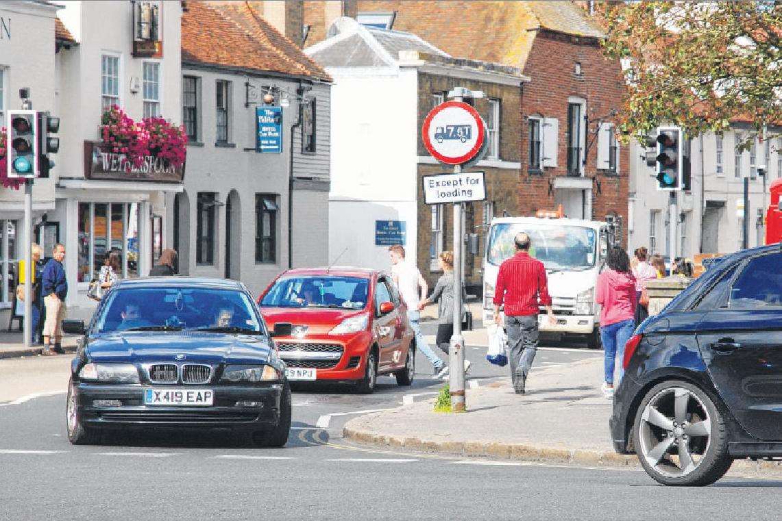 The attack happened in North Lane, Canterbury