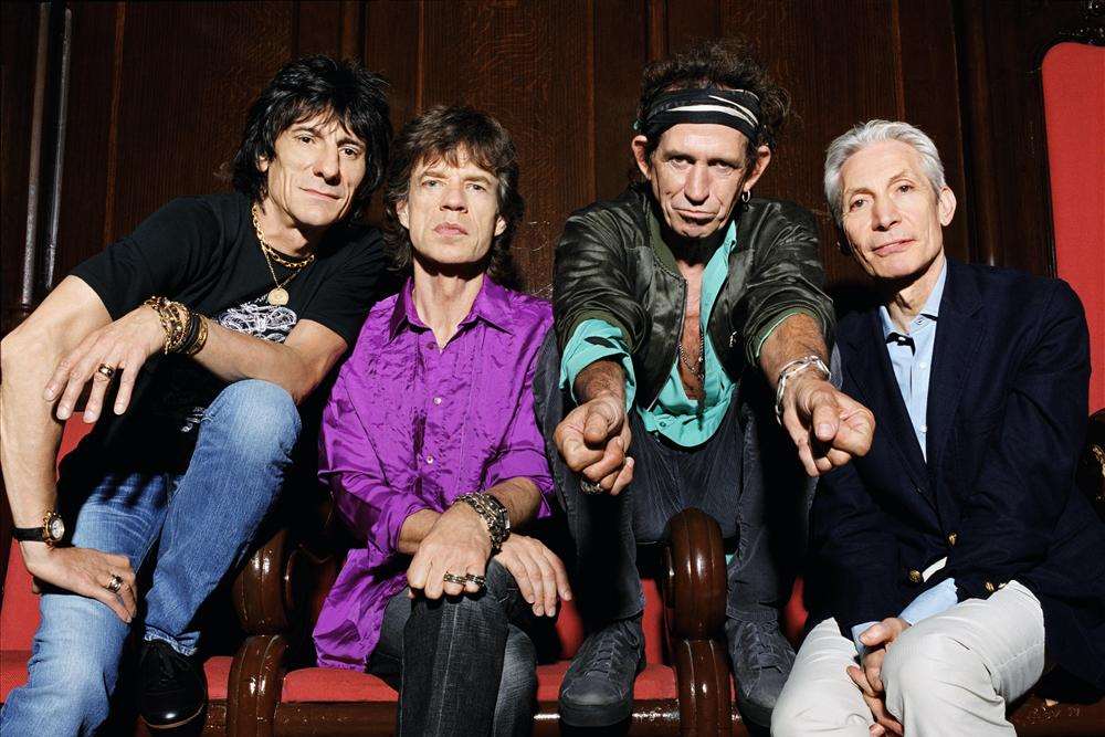The Rollings Stones on tour in Australia