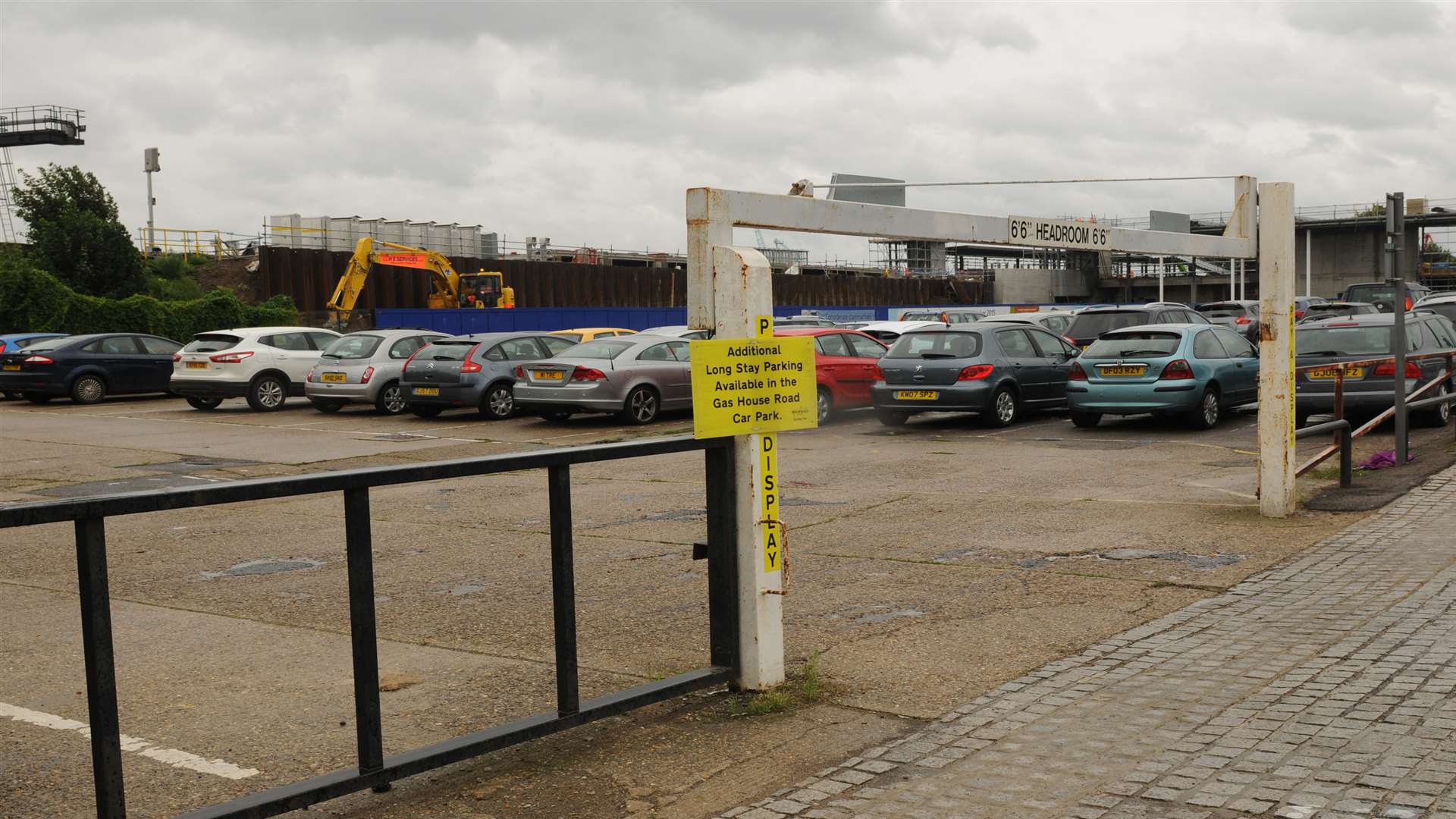 The car park will be closed for the next eight weeks.