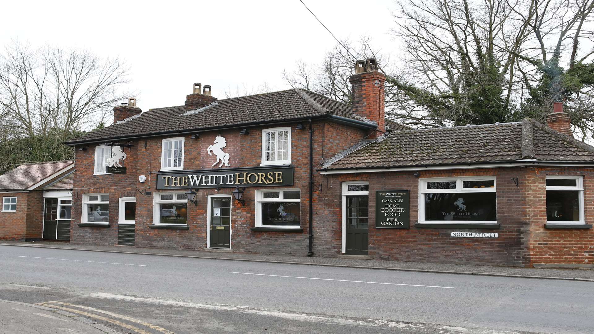 The White Horse Pub has reopened after a refurbishment