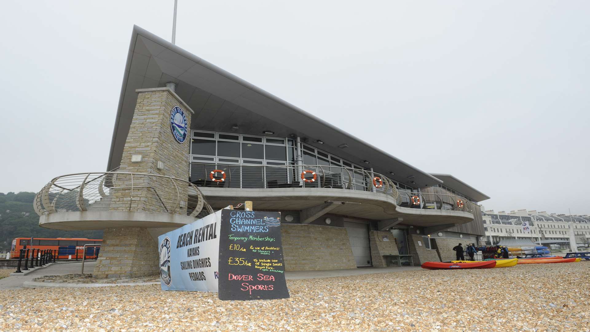 Dover Sea Sports Centre.