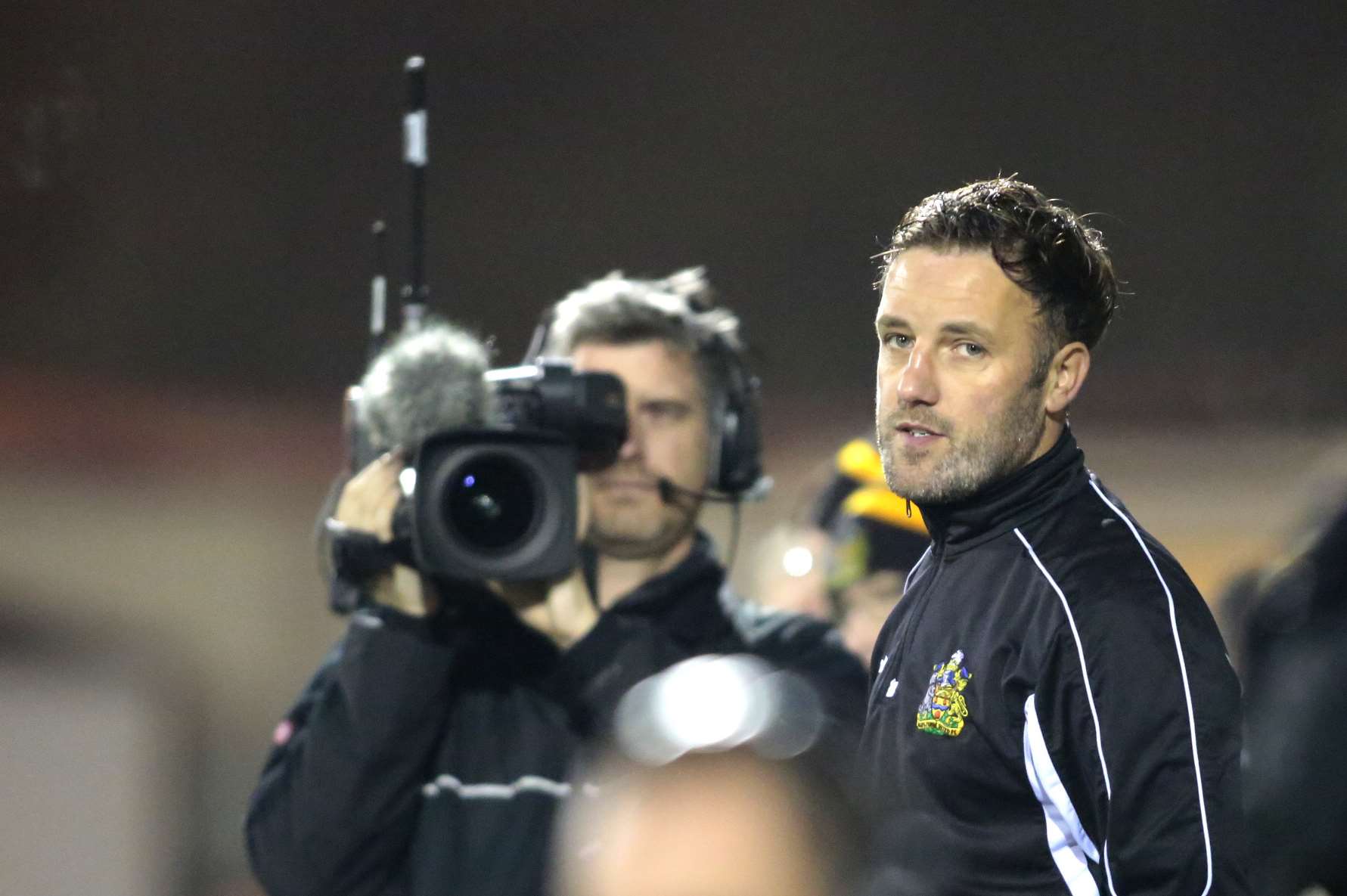Maidstone and manager Jay Saunders will be back on the telly