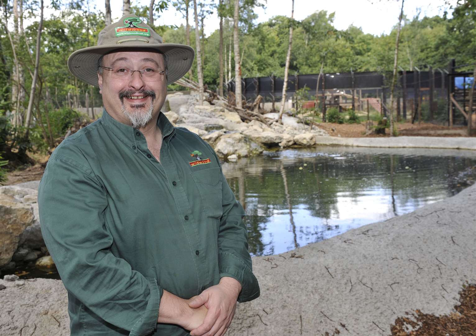 Chief Executive of Wildwood Wildlife Park, Peter Smith. Picture: Tony Flashman
