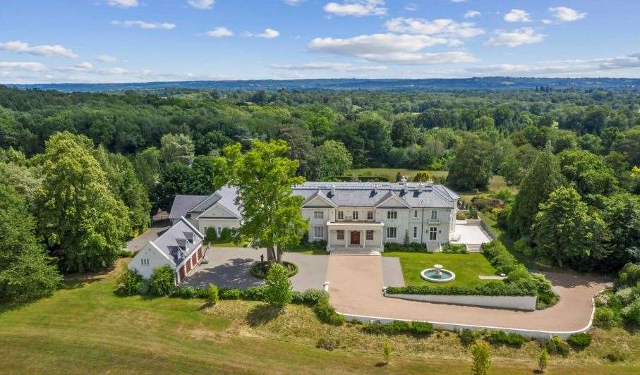 The grand country estate sits within 54 acres of land. Picture: Knight Frank