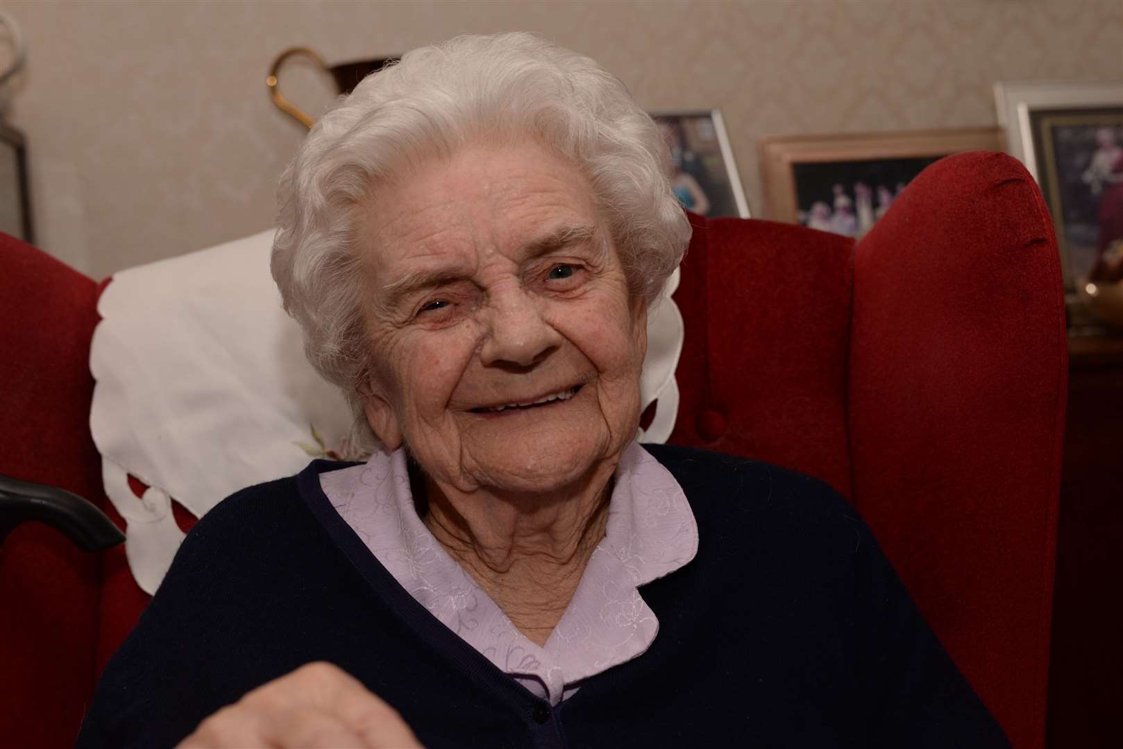 Blanche is celebrating her 100th birthday from her home in Higham