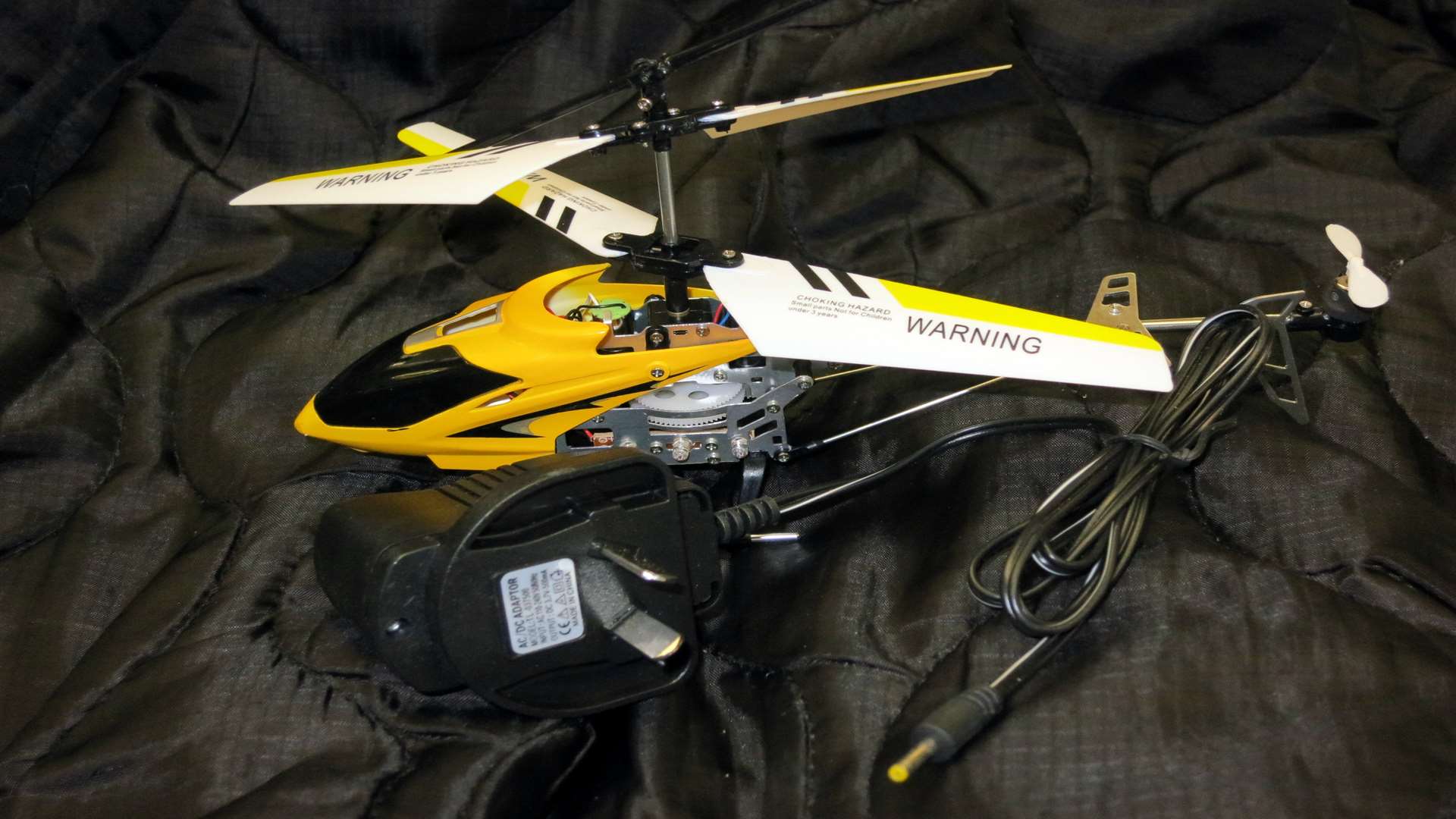 The potentially lethal toy helicopters were found on sale in Medway