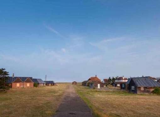 The old rugby club campsite in St Mary's Bay, Romney Marsh. Picture: Edward Ledwidge/Montagu Evans