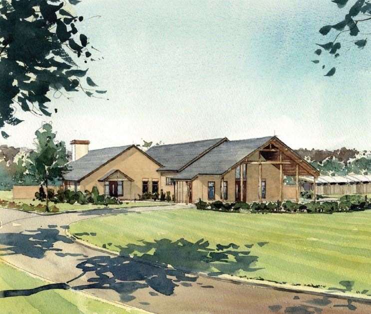 How the crematorium in Herne Bay is expected to look. Picture: Westerleigh Group