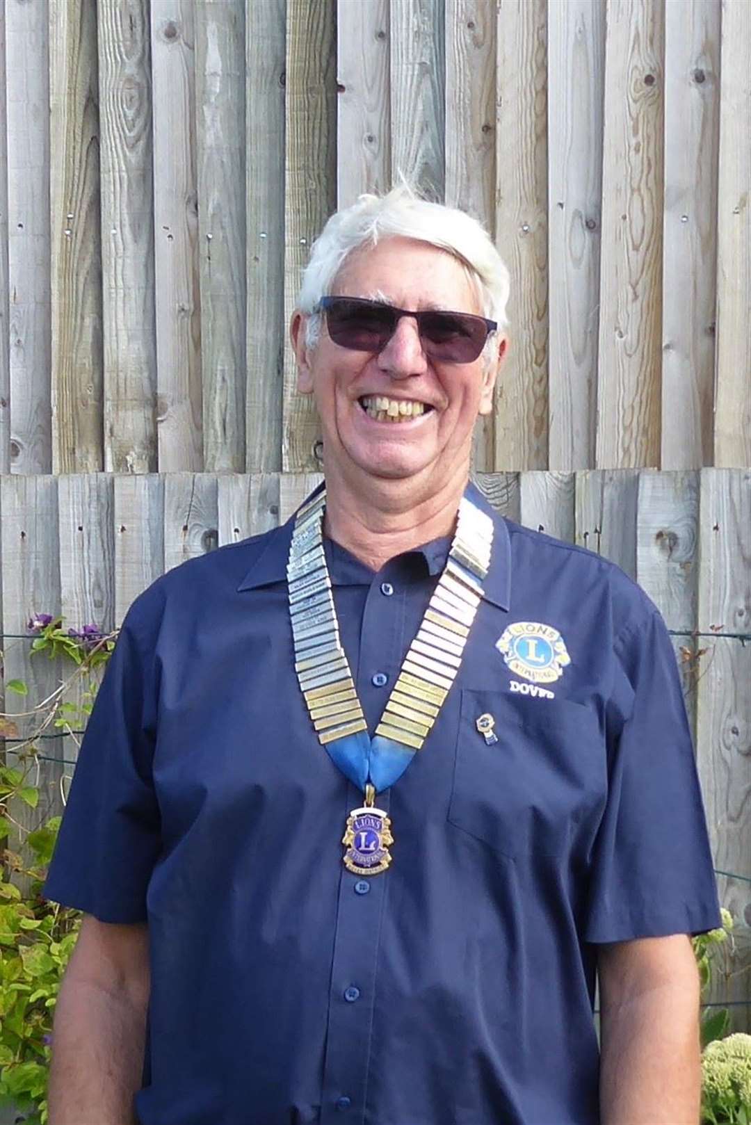 New president Len Button. Picture: Dover Lions Club
