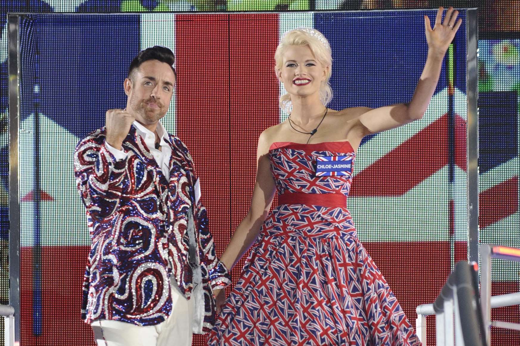 Stevi Ritchie and Chloe Jazmine, enter the Big Brother house.