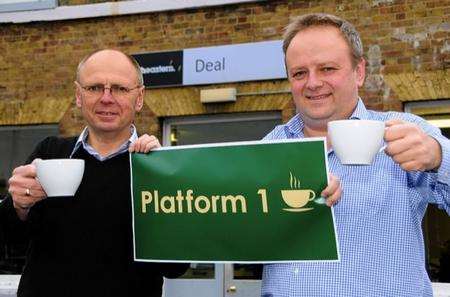 Brothers Andy and nick Stevens have invested in Platform 1 at Deal station