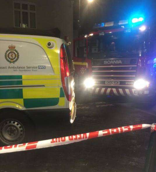 Emergency services attended the scene (image: Emma Collins) (1342461)