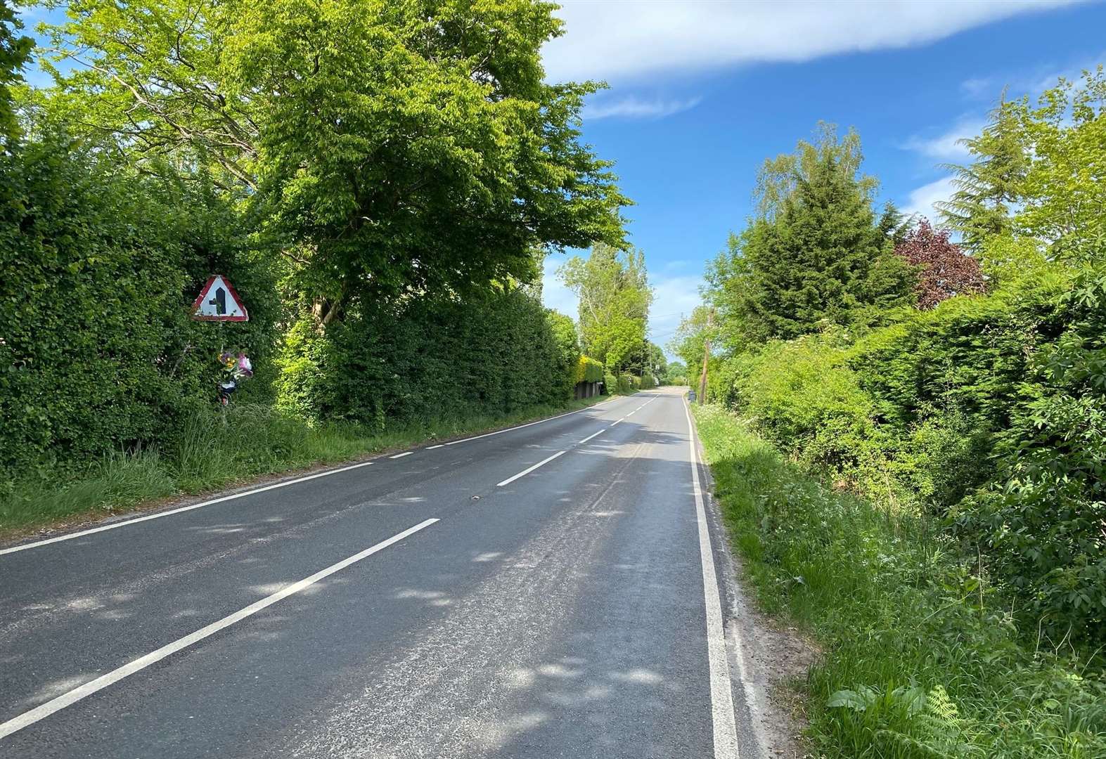 The A262 Sissinghurst Road. Picture: Barry Goodwin