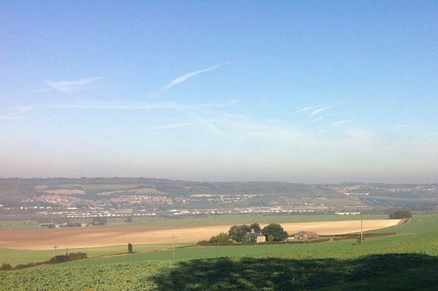 A view across the Medway Valley