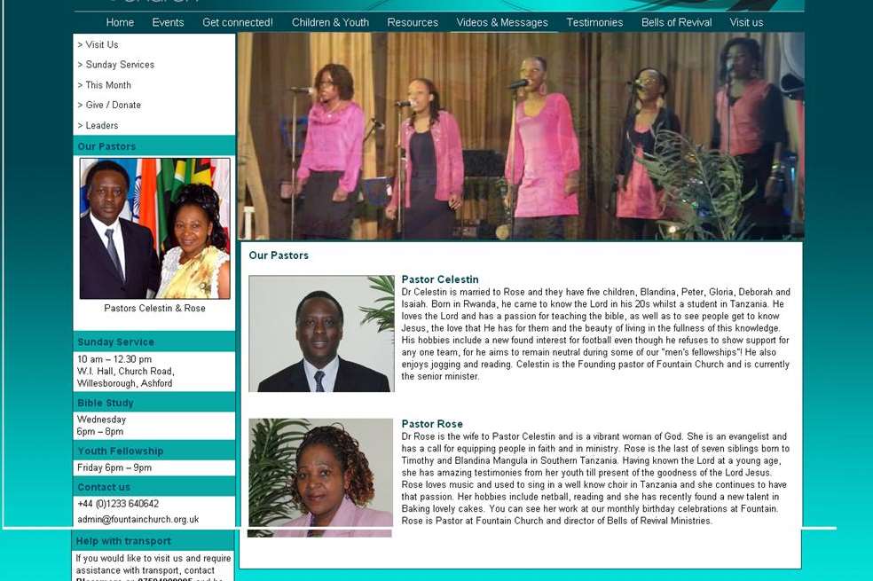 The website of Celestine Mutabaruka