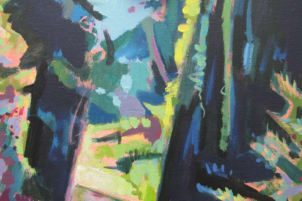 An exhibition of paintings inspired by Great Comp Garden in Platt will open on Friday in Dundee