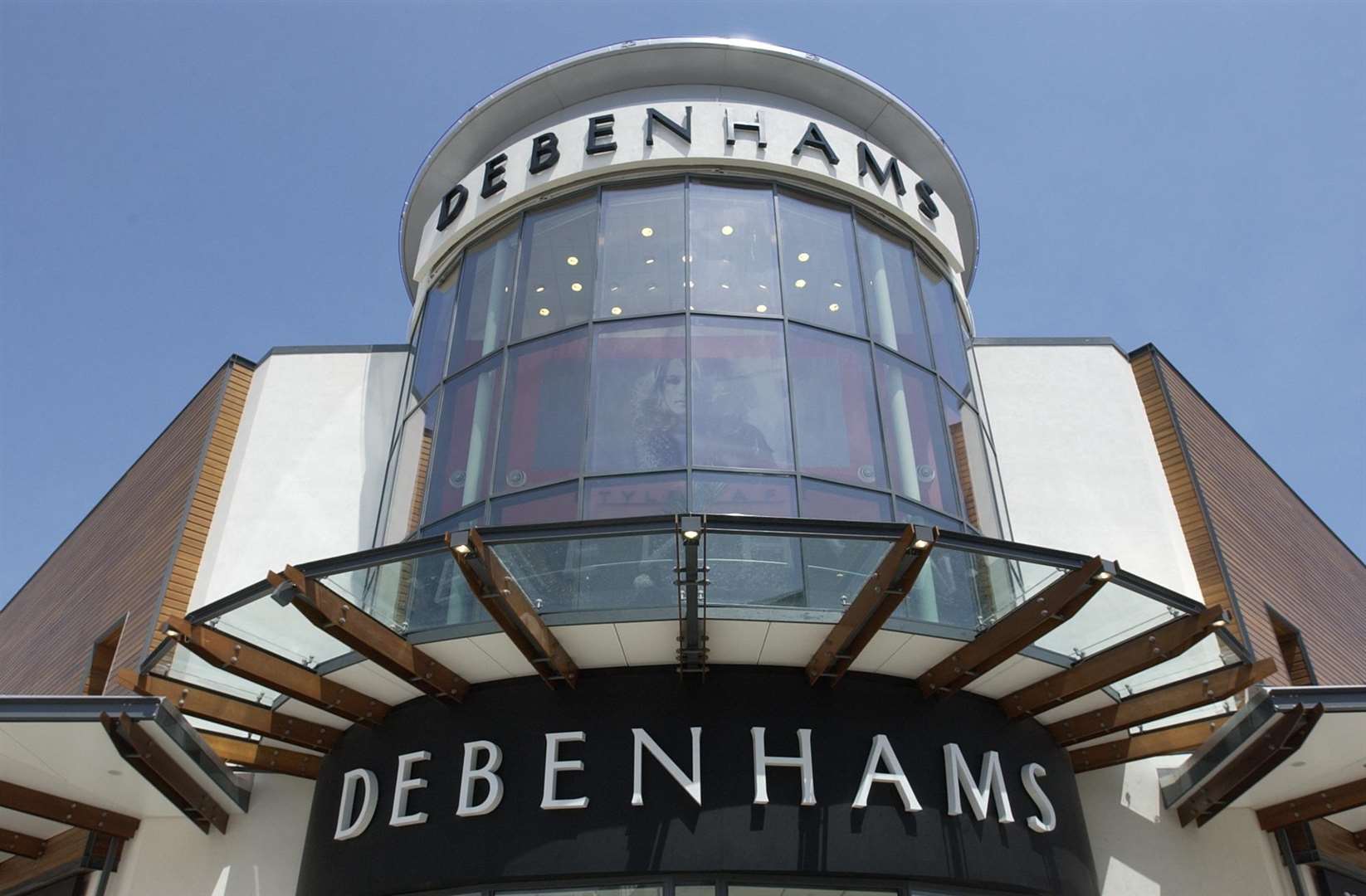 Debenhams at Westwood Cross - the retail giant has seen a steady decline over recent years