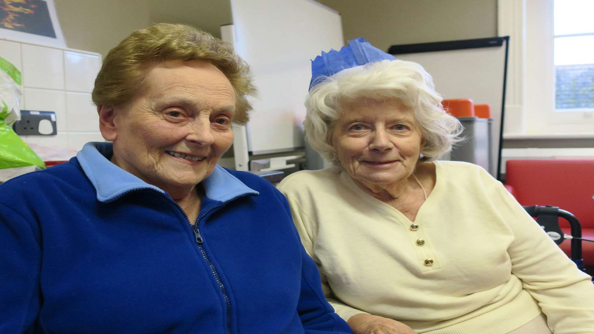 Bluebird Care customers Doreen Kennett and Iris May