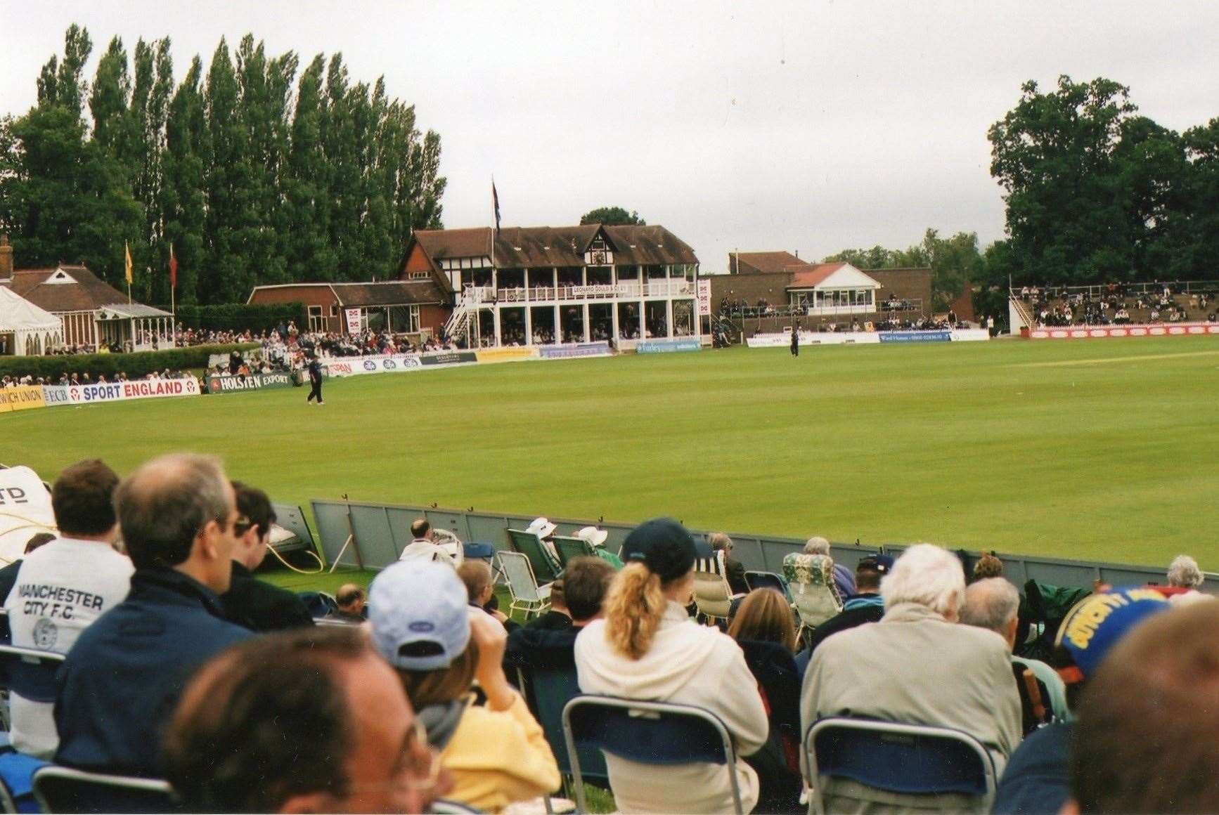 Maidstone's Mote Park ground in 2002. Picture: Howard Milton/Kent County Cricket Grounds by Howard Milton and Peter Francis