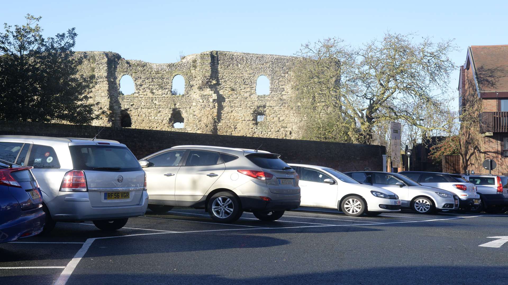 One incident was reported close to Castle Row car park