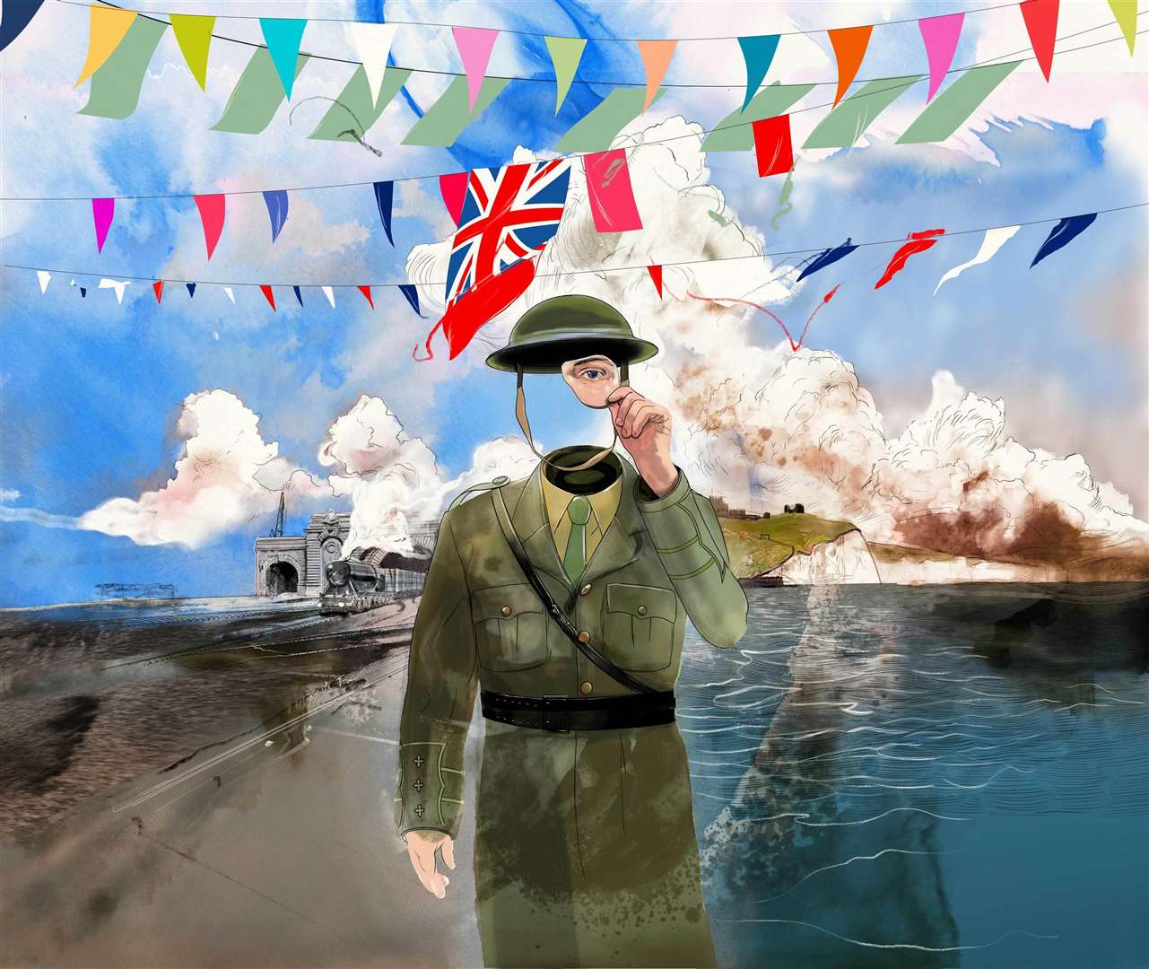 The Return of the Unknown will be staged at Dover Marine Station to mark the Centenary of the end of the First World War (4761028)