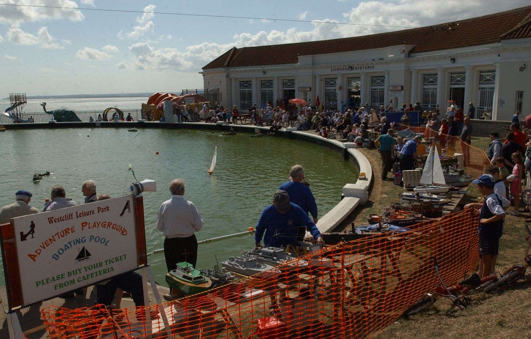 Model ship shows are held at the boating pool in Ramsgate