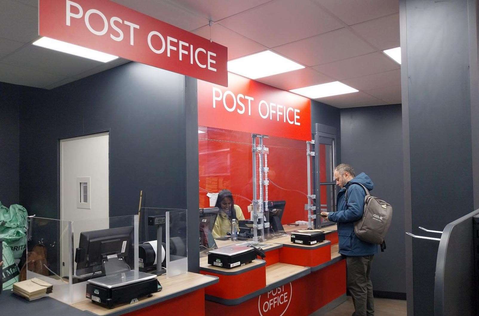 Customers have already began using the branch in Tonbridge. Picture: Post Office