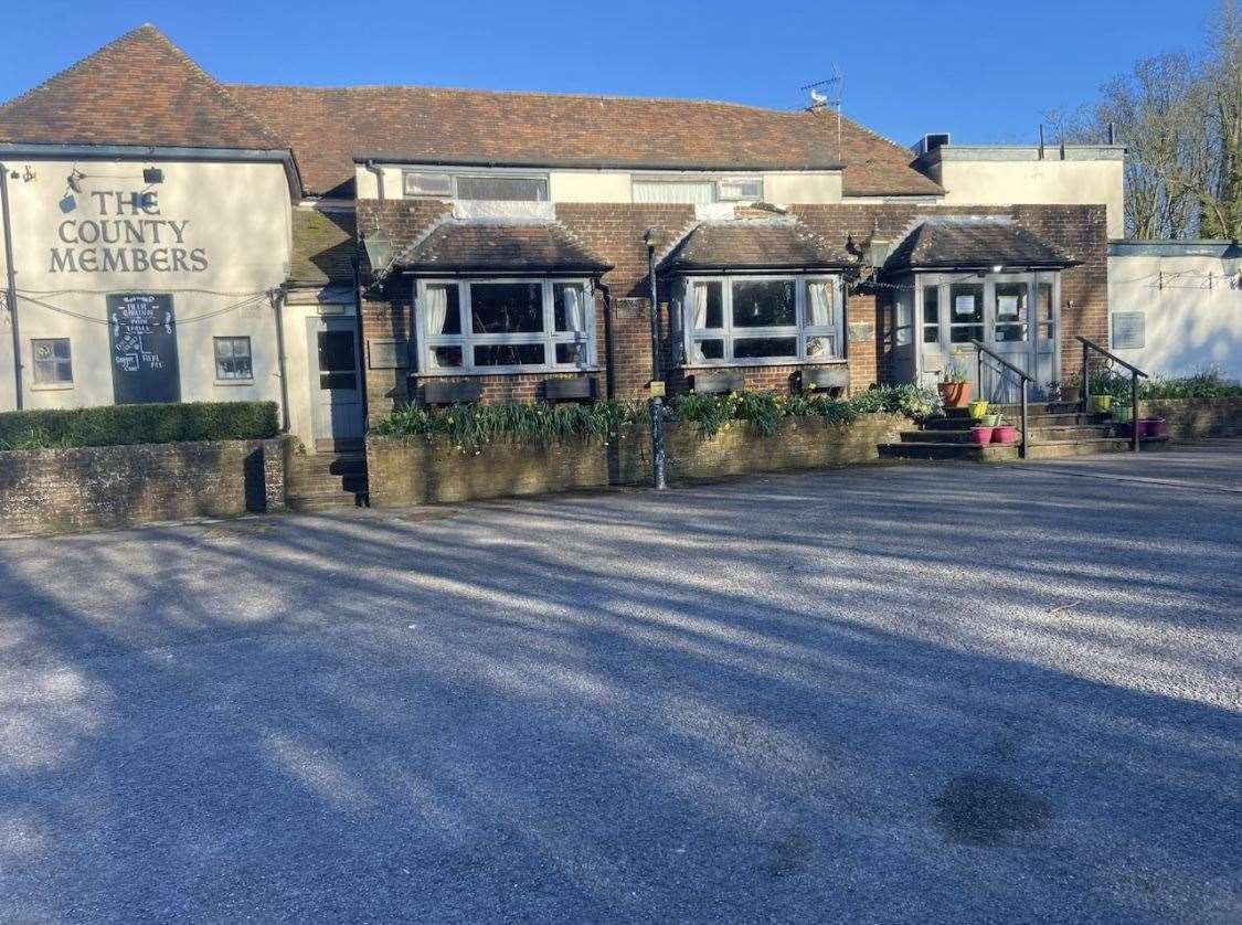 The village of Lympne now has no remaining pubs after The County Members closed