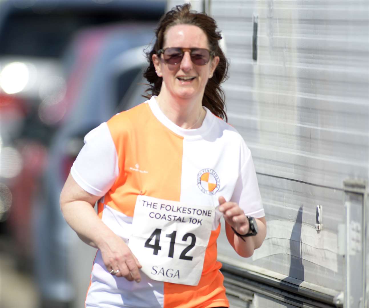 Sarah Harvey of South Kent Harriers Picture: Barry Goodwin
