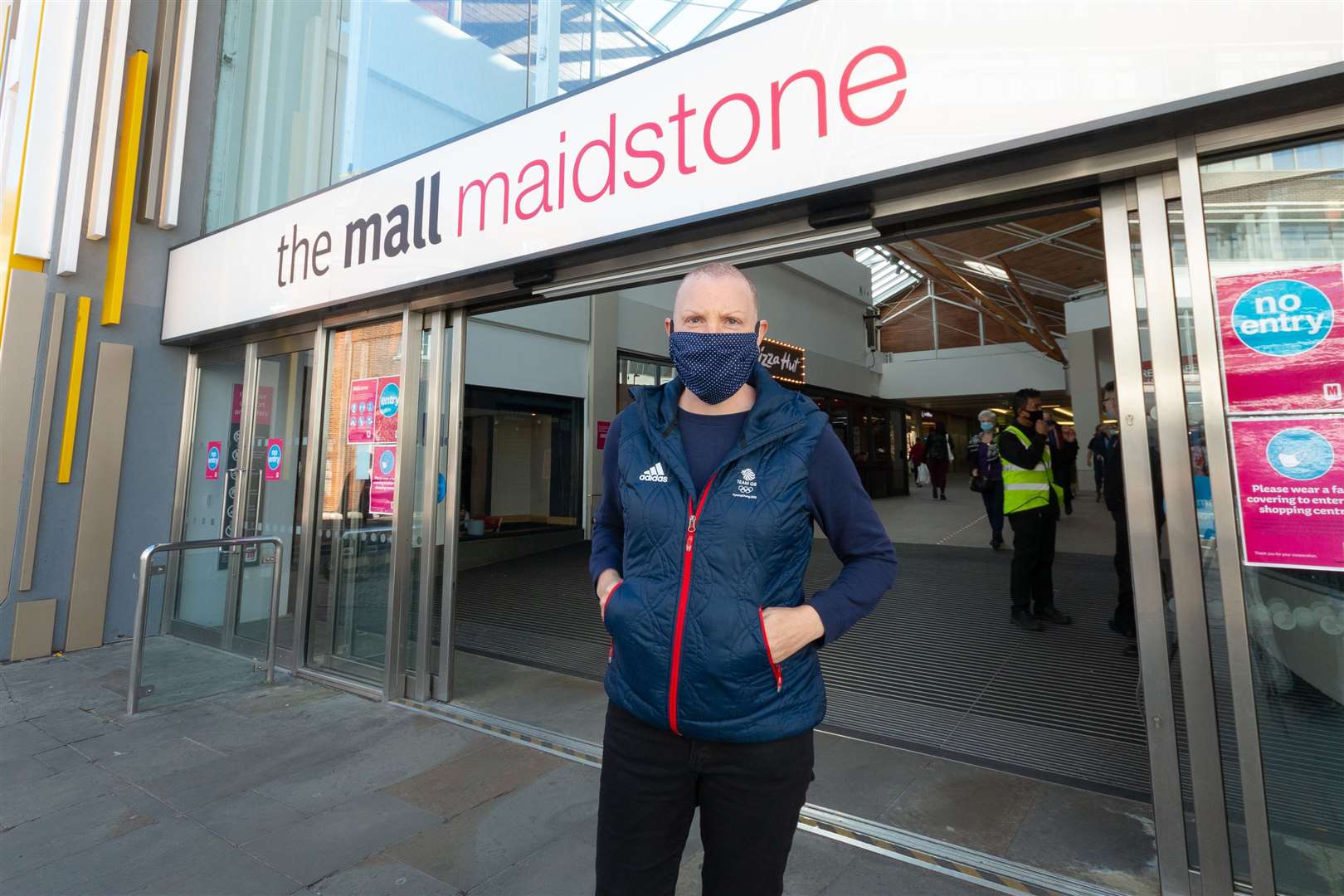 MP Tracey Crouch praised the Mall Shopping Centre for its Covid-19 secure measures