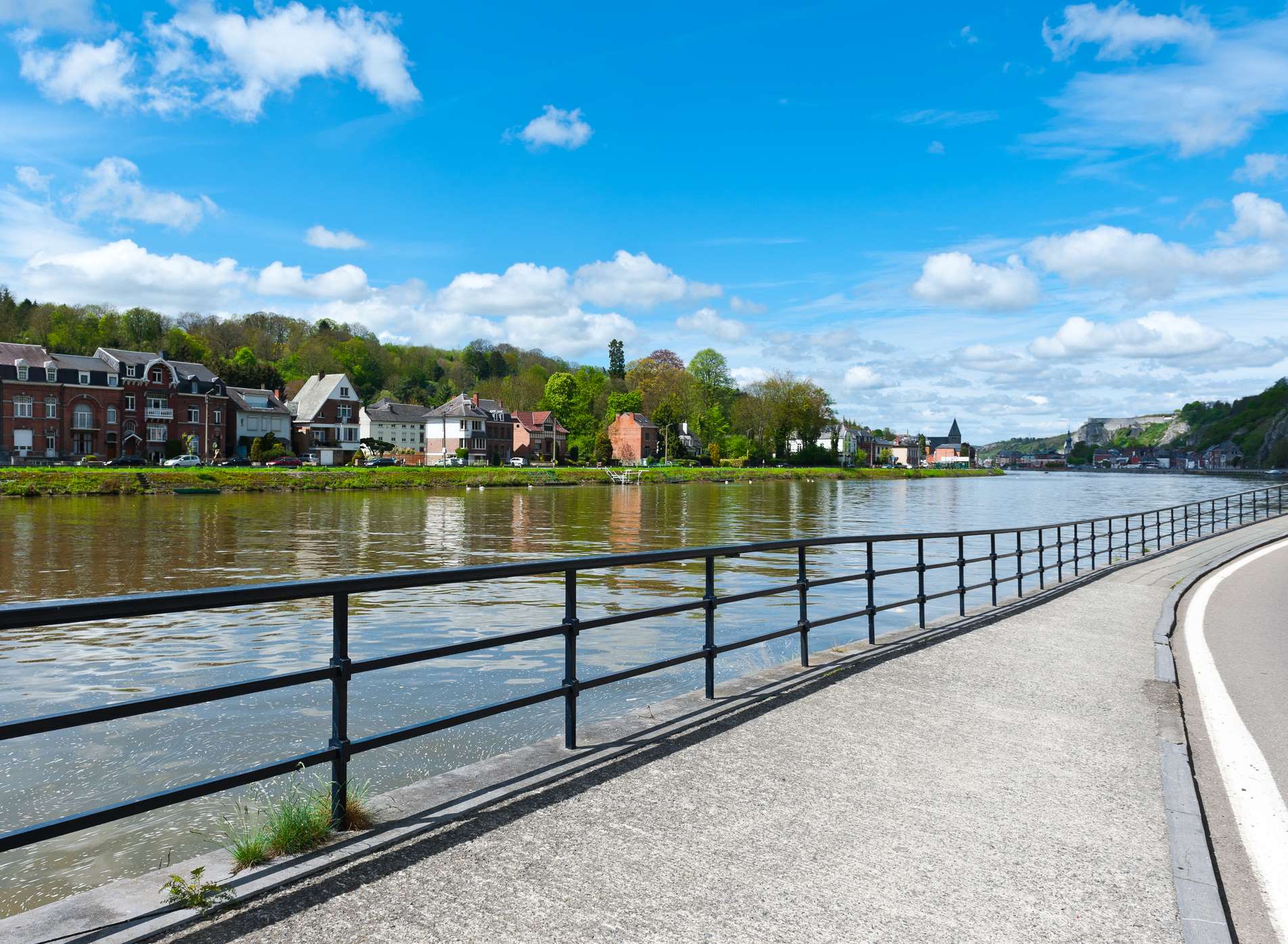 Take a stroll - or even a cycle ride - alongside the river