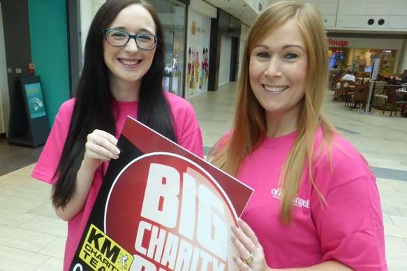 Jo Rutherford and Lindsay Bonner of Office Angels will be supporting the south Kent heat of the KM Big Charity Quiz