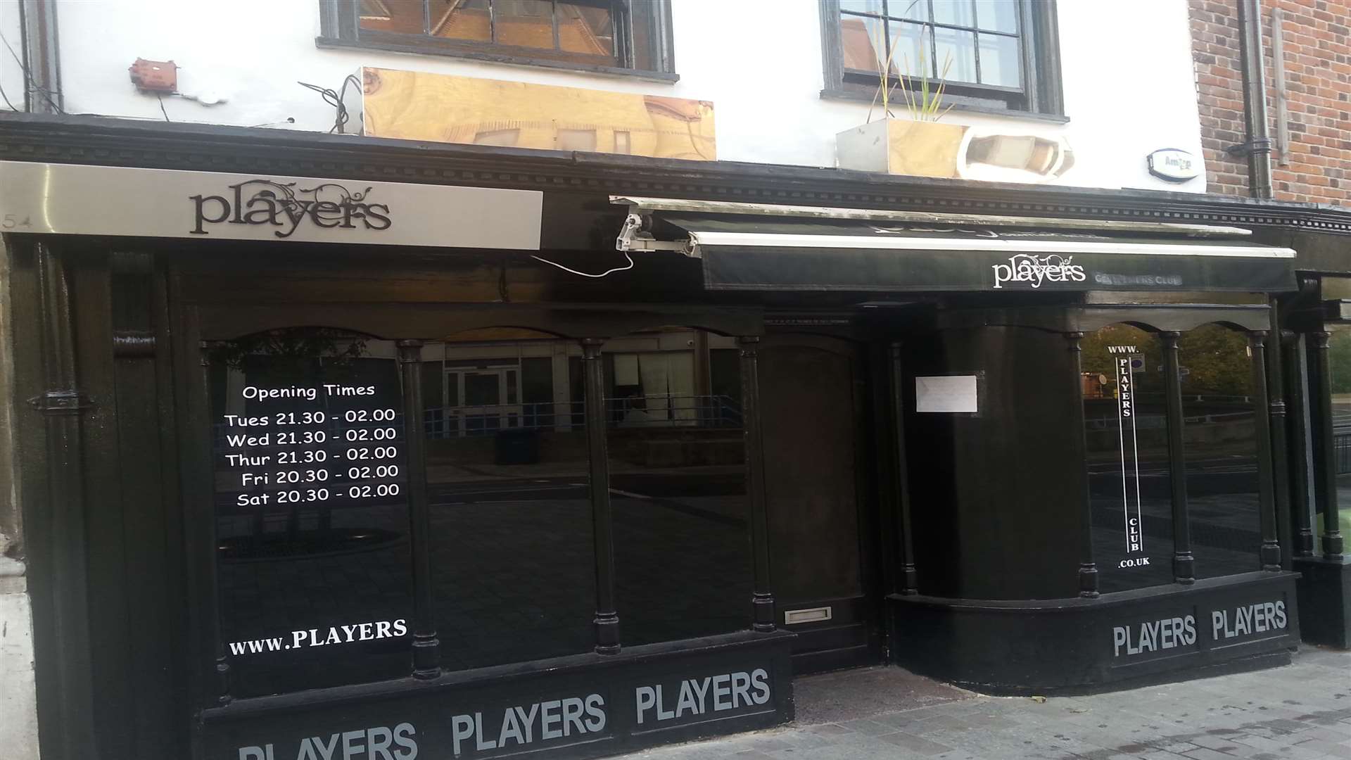 Players Club in Maidstone high street
