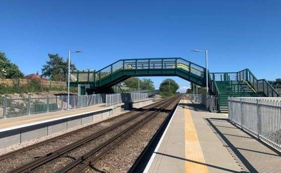 Improvements at Sandwich Train Station are now complete for The Open this July