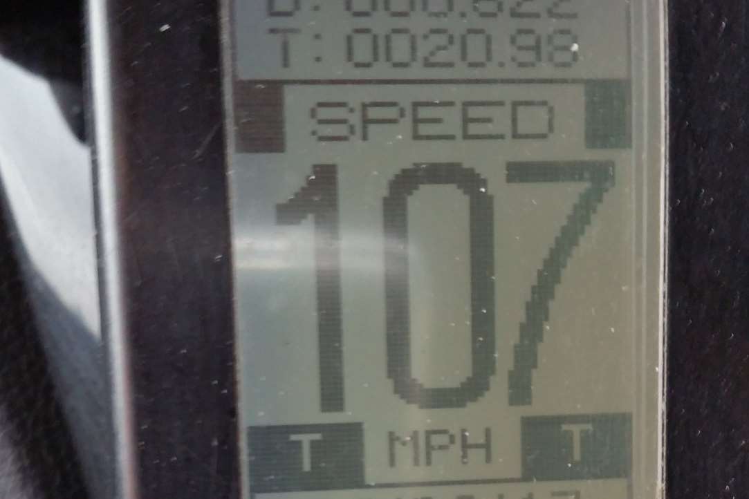 A driver was caught speeding at 107mph. Picture: Kent Police.