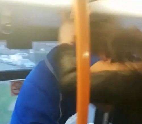 A fight erupted on a Stagecoach bus involving schoolgirls from Spires Academy near Canterbury