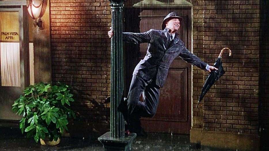 Gene Kelly in Singing In The Rain