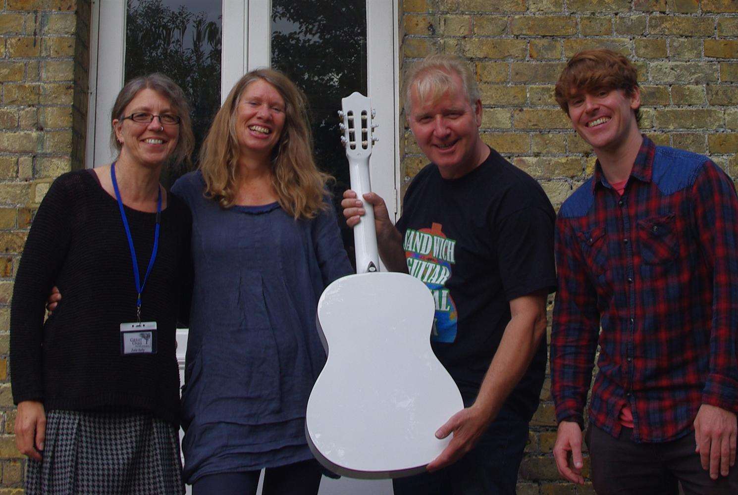 Sandwich Guitar Festival is raising funds to provide instruments for Great Oaks Small School in Minster
