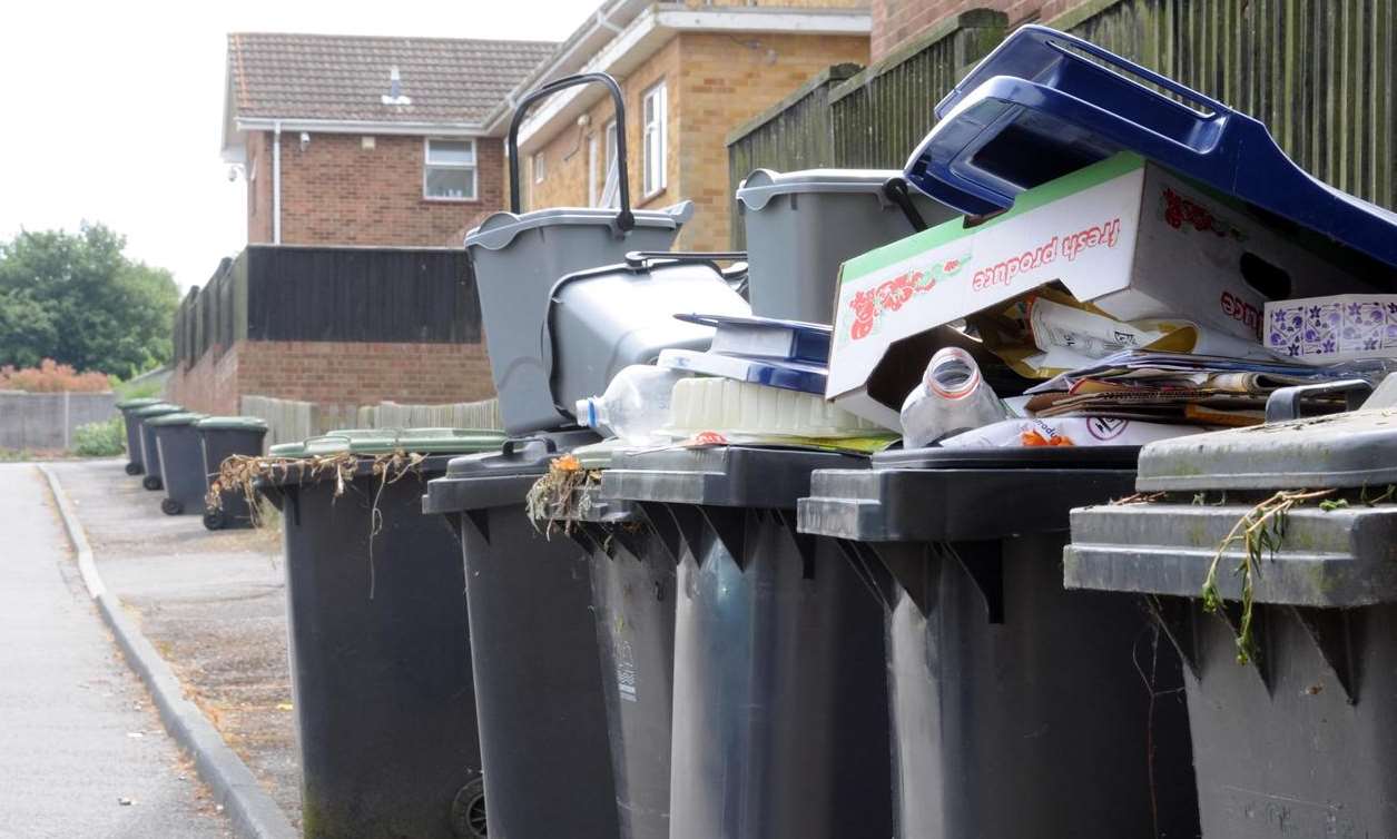 The council has said most of the issues stem from a lack of recycling
