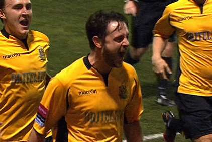 A famous victory for Maidstone United