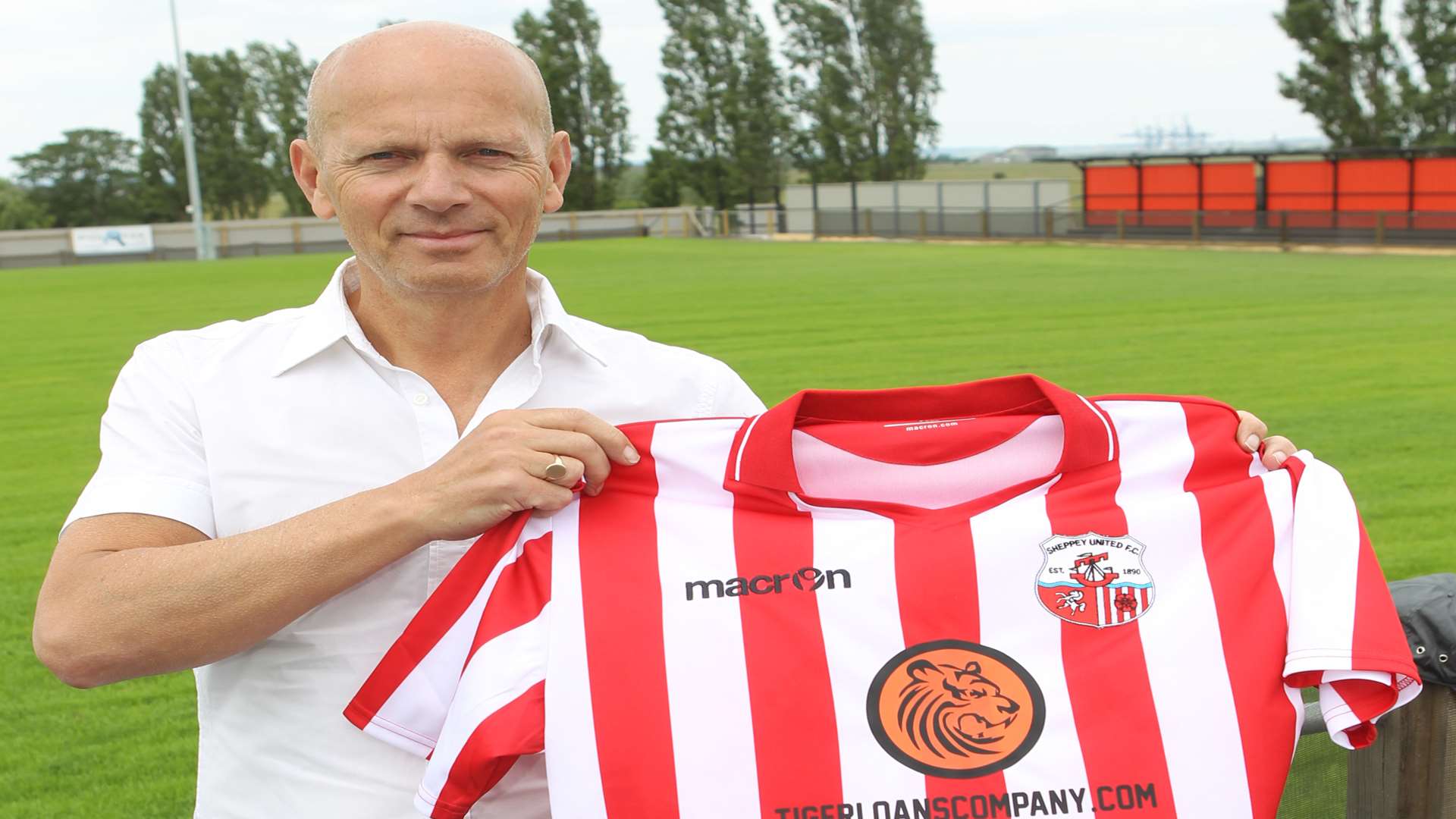 Sheppey United's new manager Ernie Batten Picture: John Westhrop