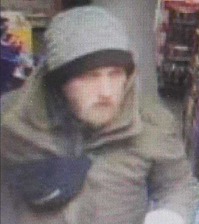 Police would like to identify this man in relation to a theft in Lydd