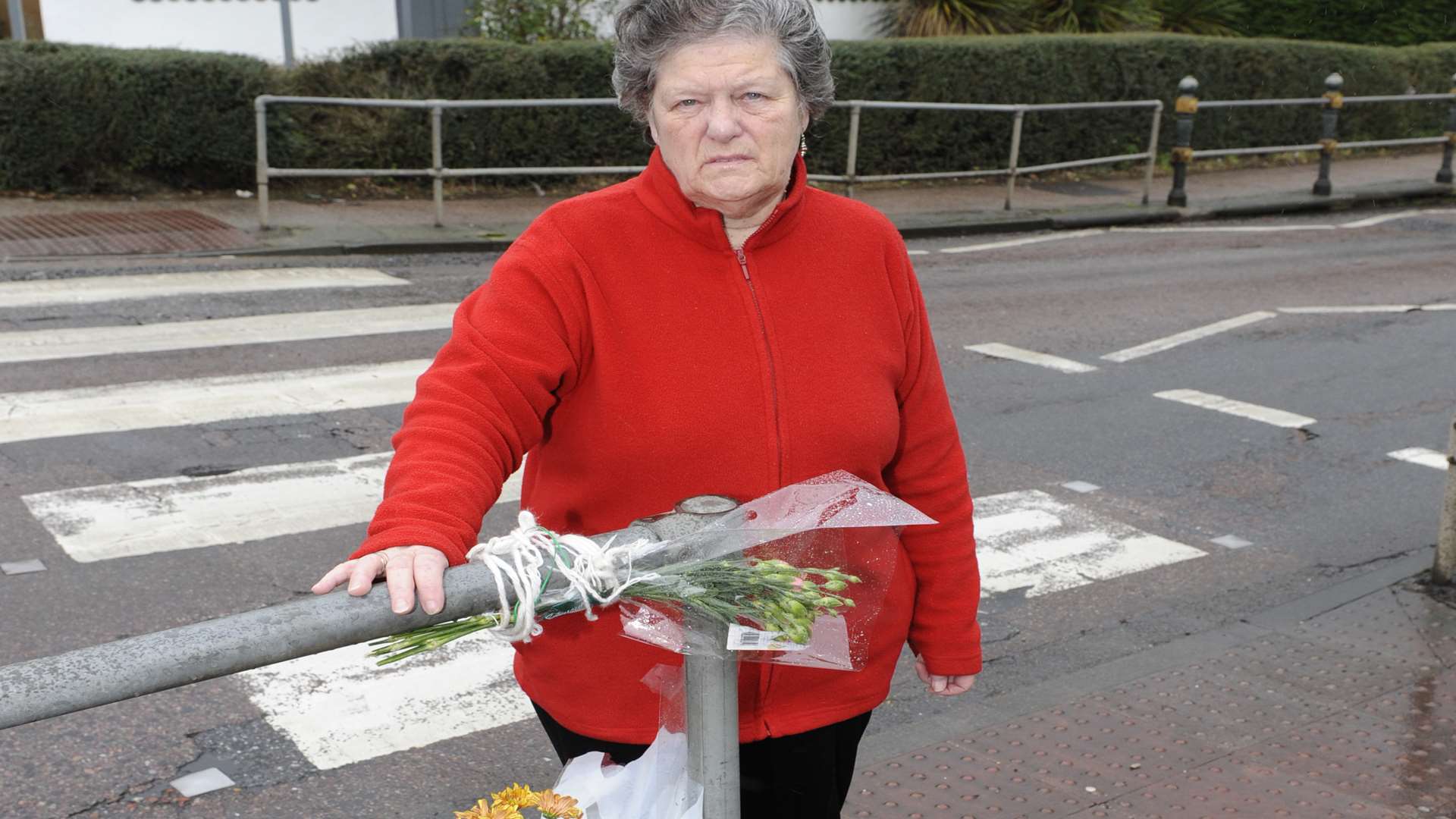 Doreen Taylor has collected more than 1000 signatures to make the crossing safer