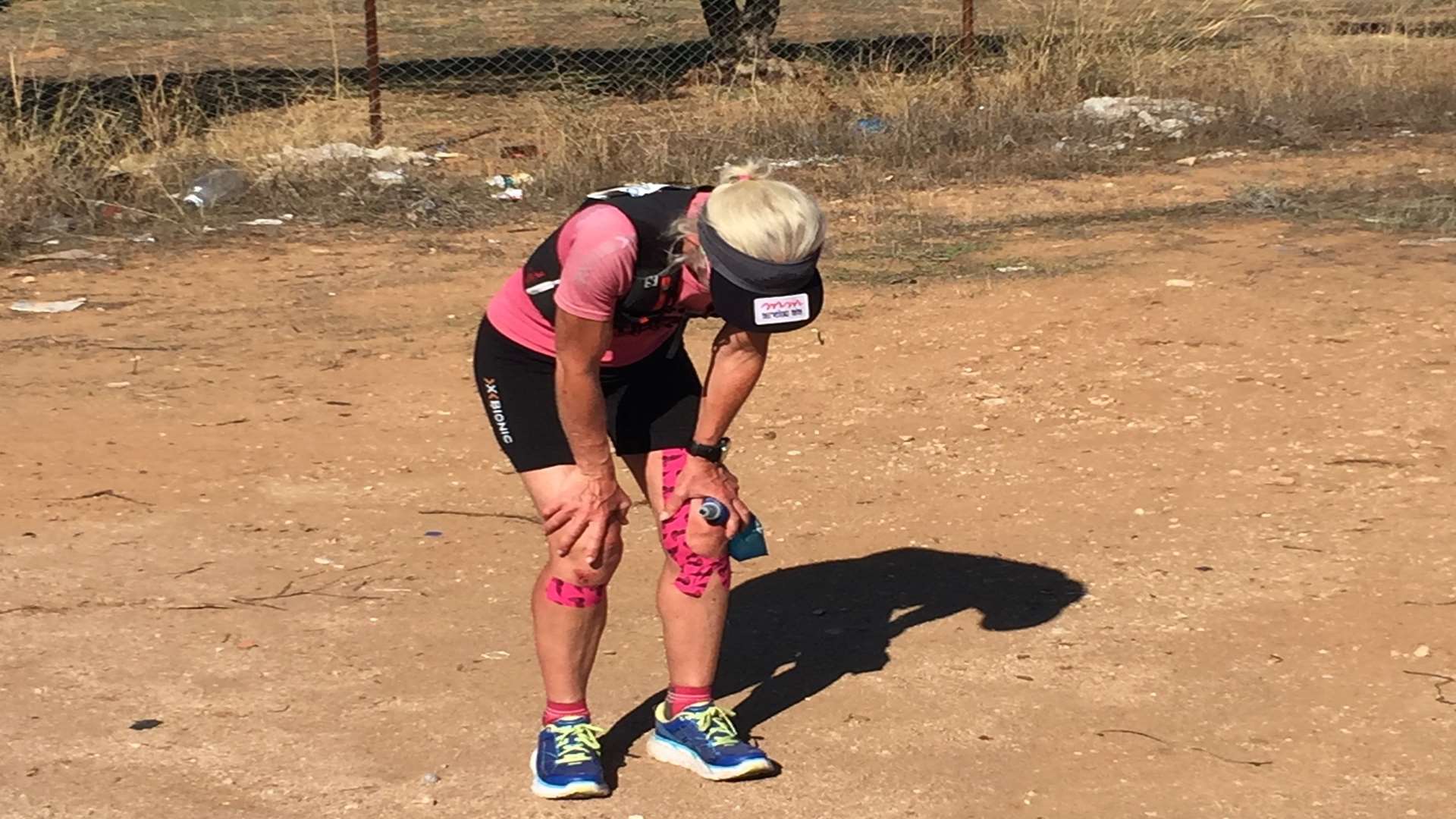 Mimi after she completed the double Spartathlon in 2015