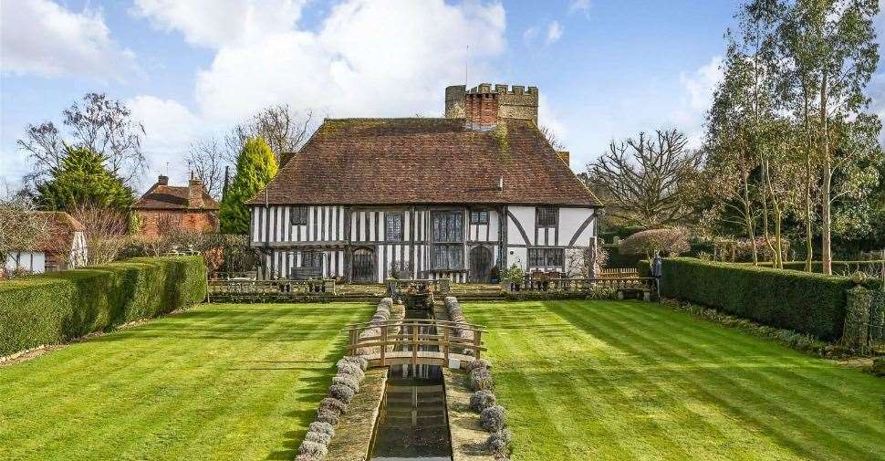 Headcorn Manor has been listed on the market for £1,750,000. Picture: Savills