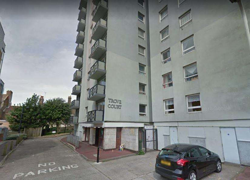 The fire happened at Trove Court, Ramsgate. Picture: Google Street View