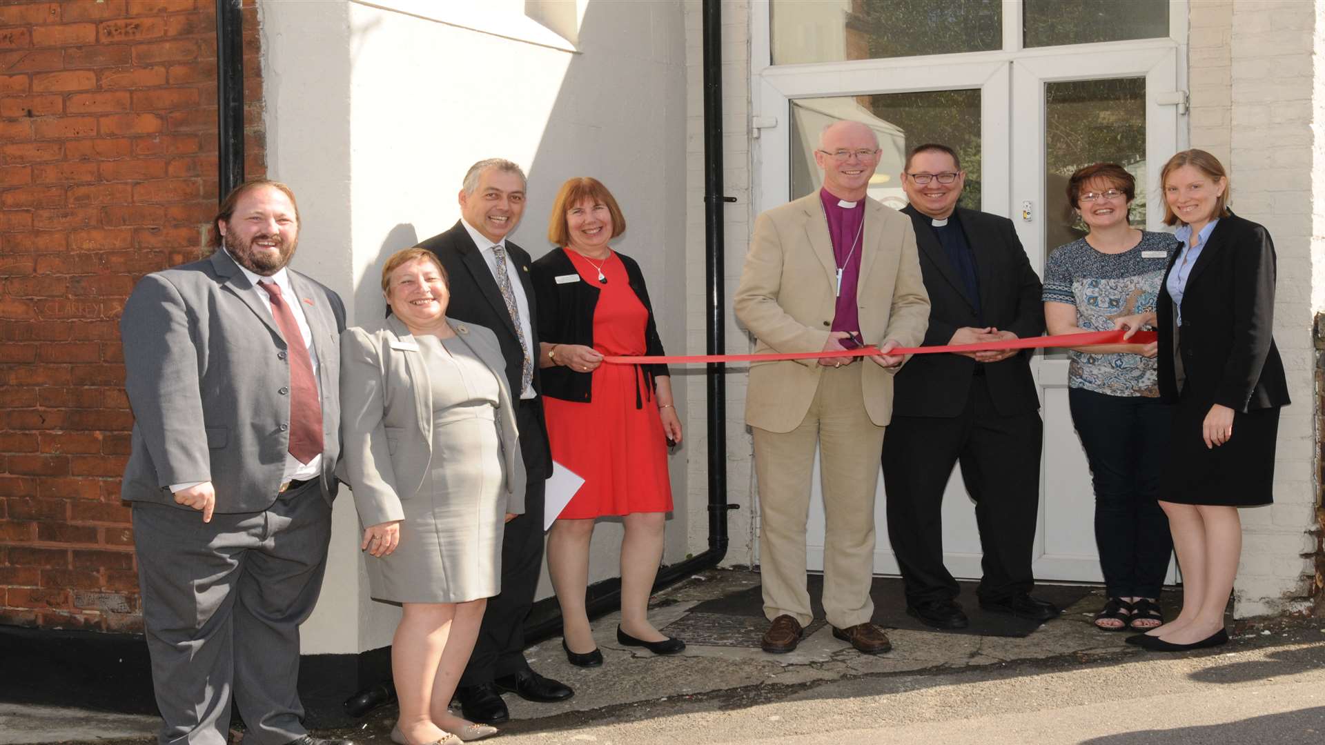 The Bishop of Rochester opens the centre